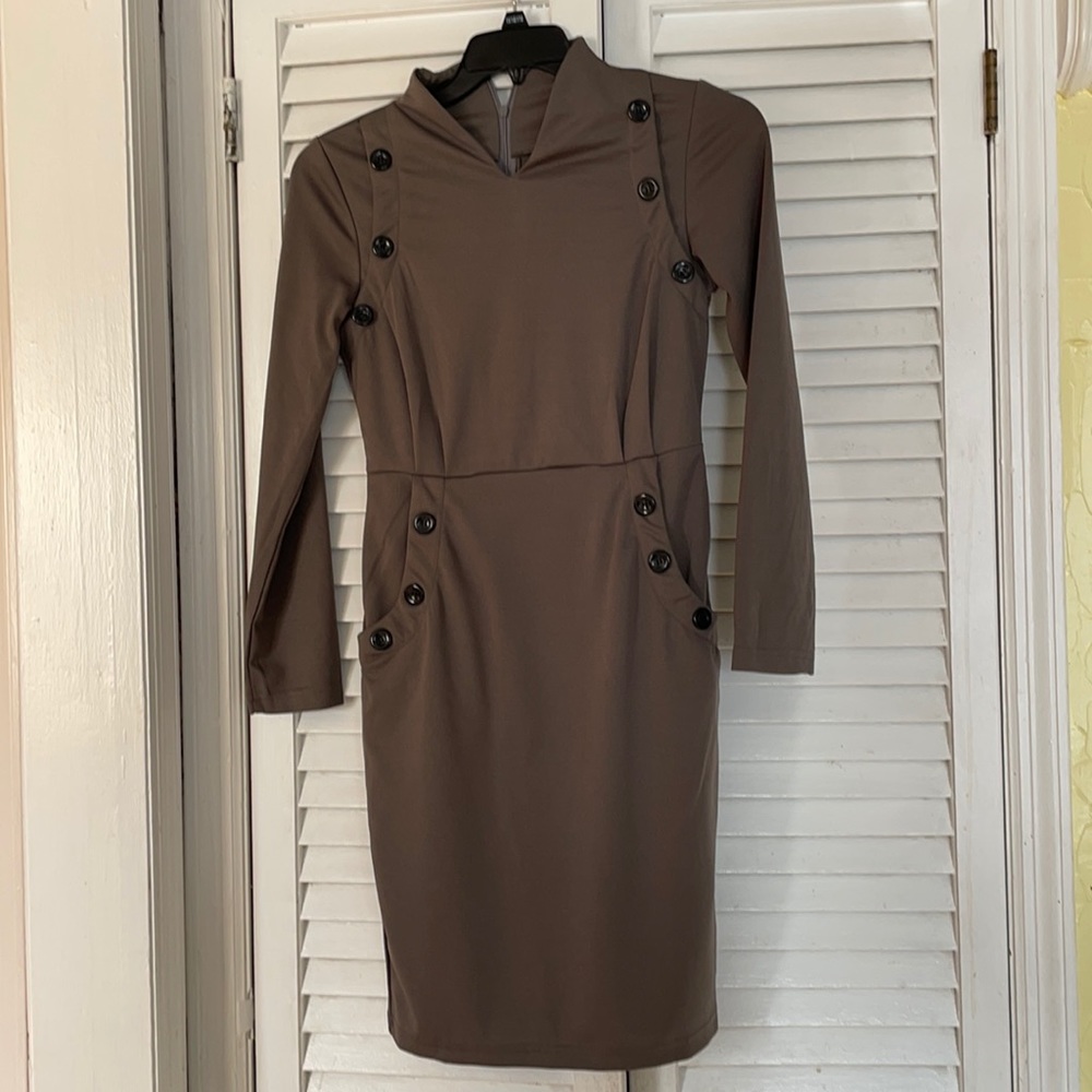 Dress with long sleeves.  New with tags.